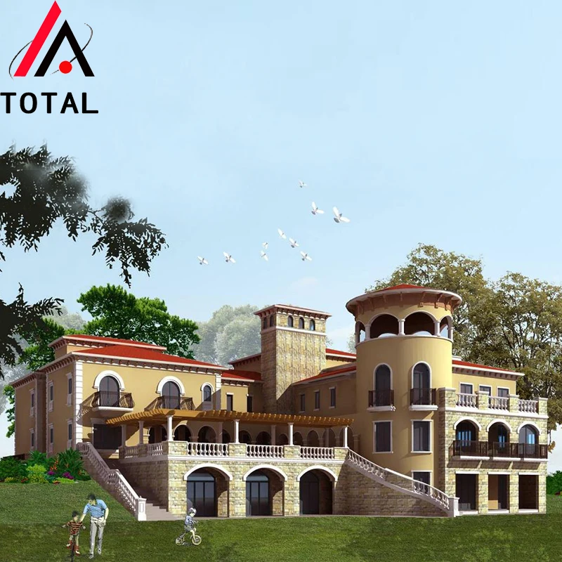 China Wholesale Modern Prefabricated Light Gang Villa Luxury Modern Steel Villa