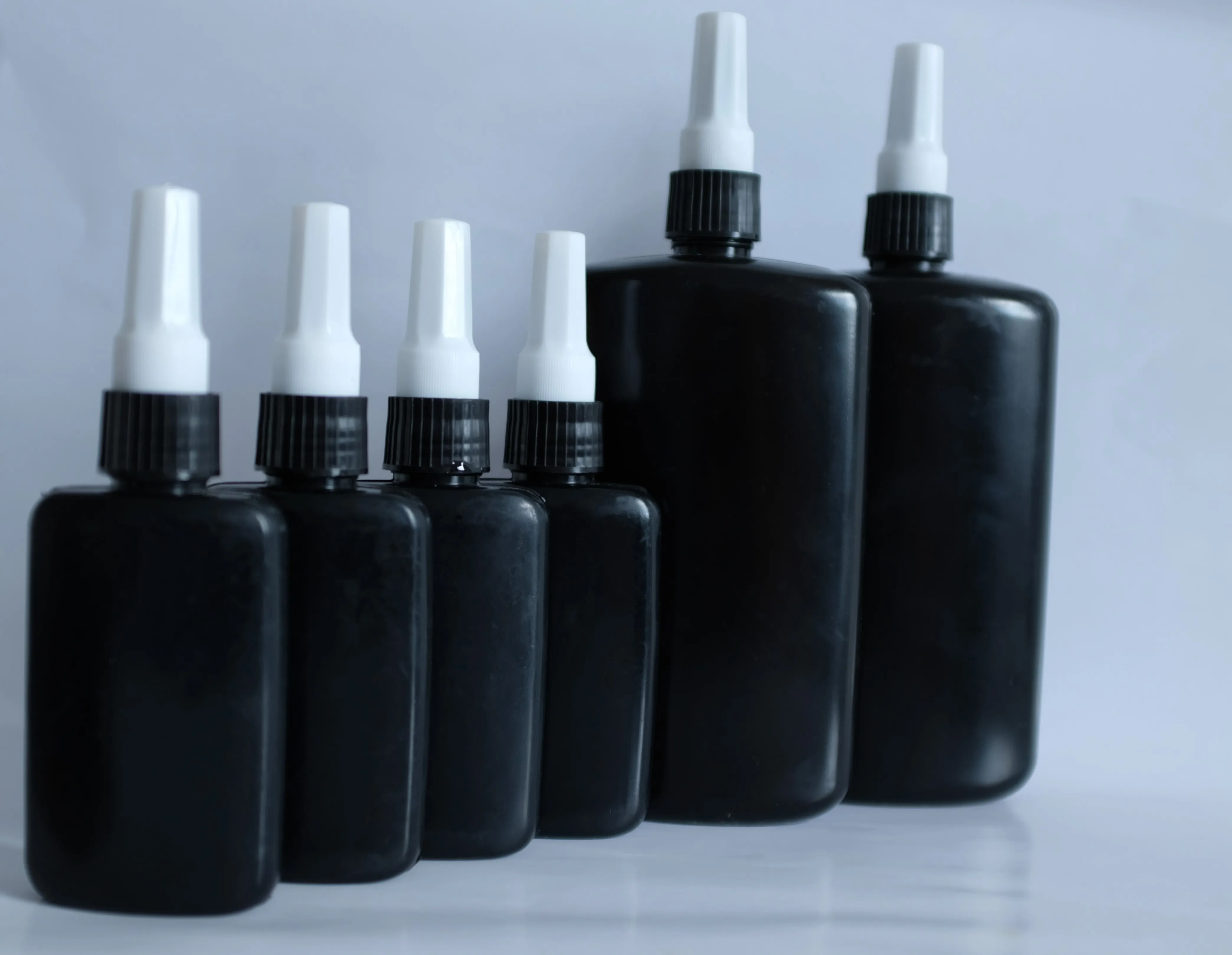 Medical grade UV cure adhesives for respiratory system