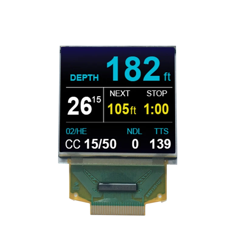 30 pin SSD1351 Водительская подушка безопасности 128*128 полноцветный светодиодный дисплей 1,5 дюймов oled экран