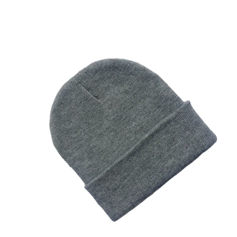 Wholesale In stock 2022 Winter Hats Men Women Unisex Baby Kids Children Toddler beanie hats custom logo Embroidery Knitted Hat