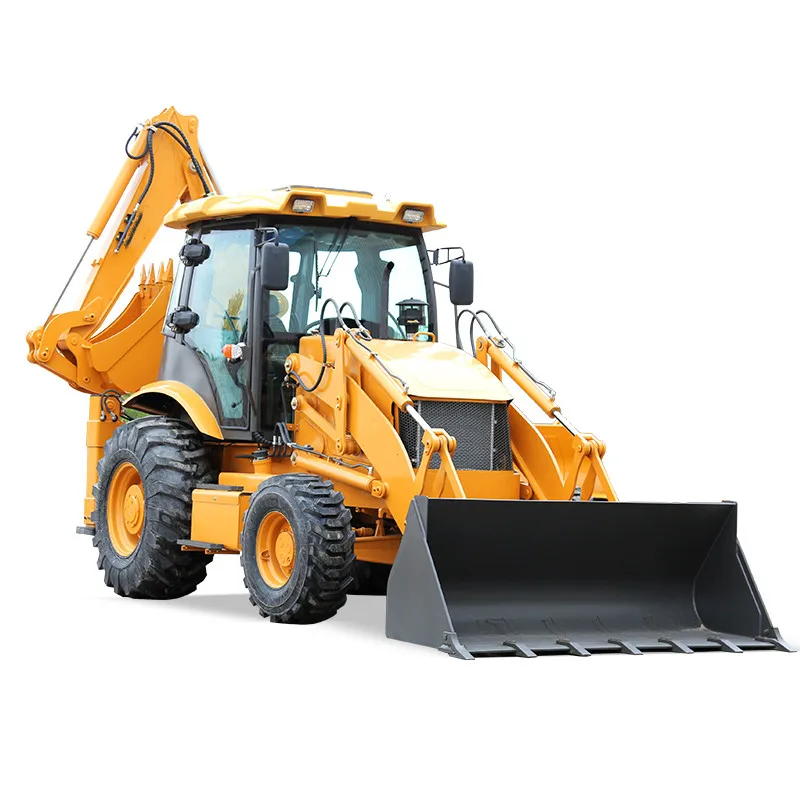 New technology Backhoe Loader Mini Tractor With Bucket For Sale farm mini small backhoe loader