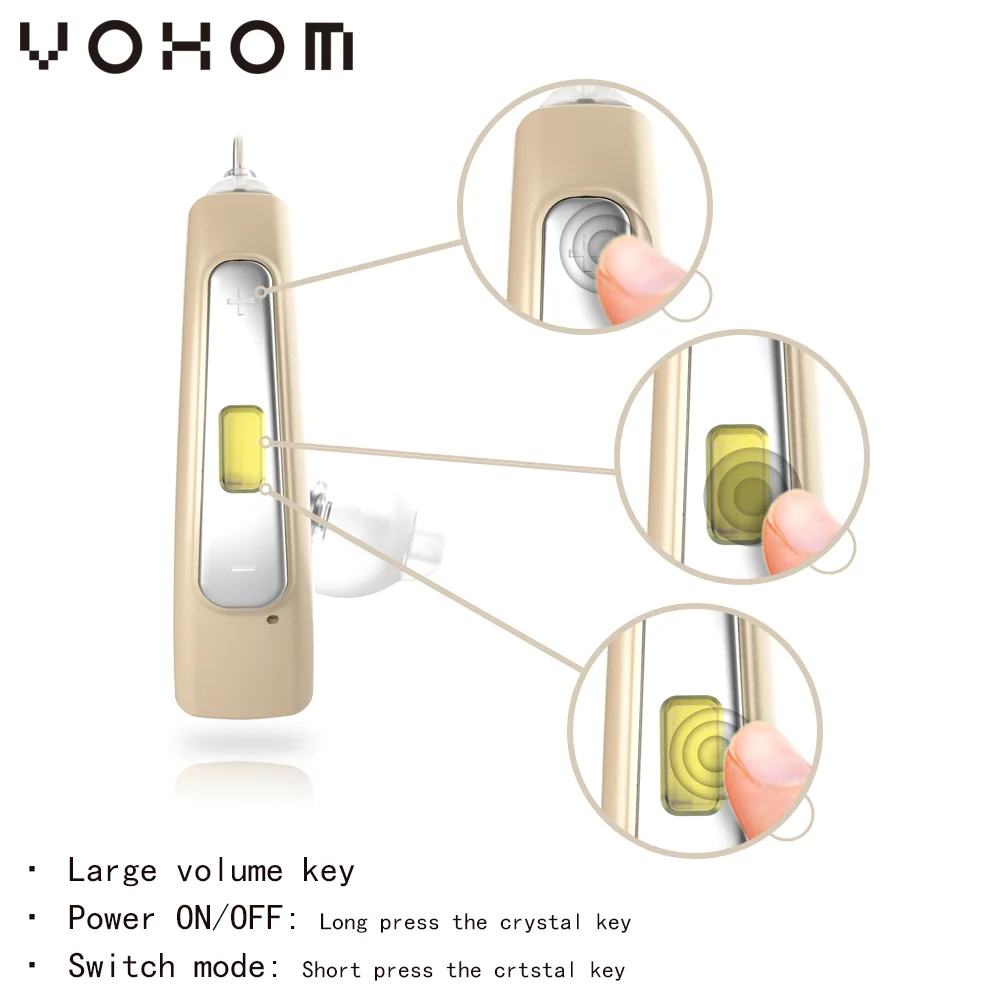 (VHP-1704T) Mini Portable Digital Hearing Aids Factory Direct Sales Sold at Wholesale Prices Cheap Hearing Aid