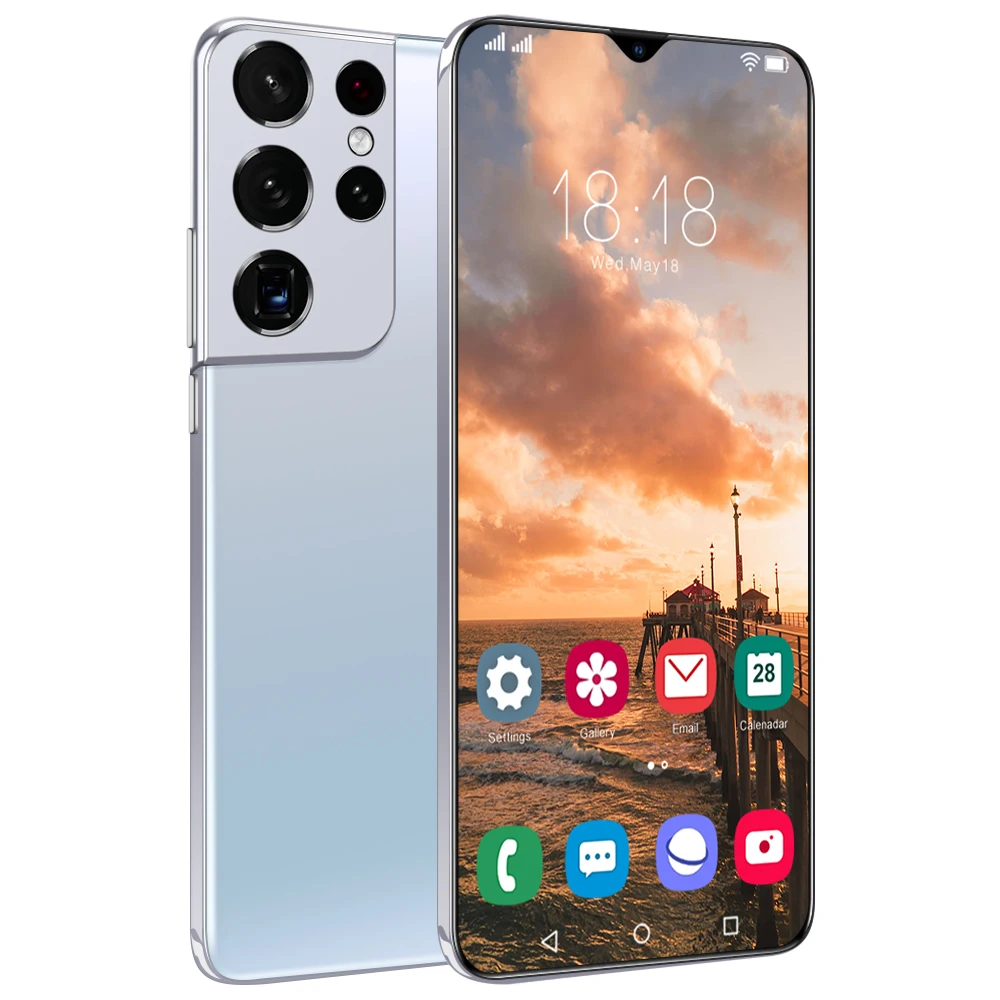  Смартфон на android 11 0 6800 мАч MTK6889 5G LTE дисплей 6 7 дюйма мобильный телефон 32 МП 50 16 ГБ