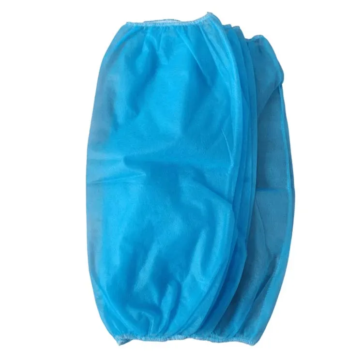 Wholesale Breathable Oversleeve Home Use blue Disposable Nonwoven Sleeve Cover