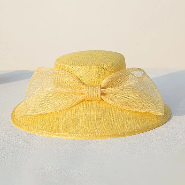 Spring summer events women church hats best seller Kentucky Derby millinery sinamay hat