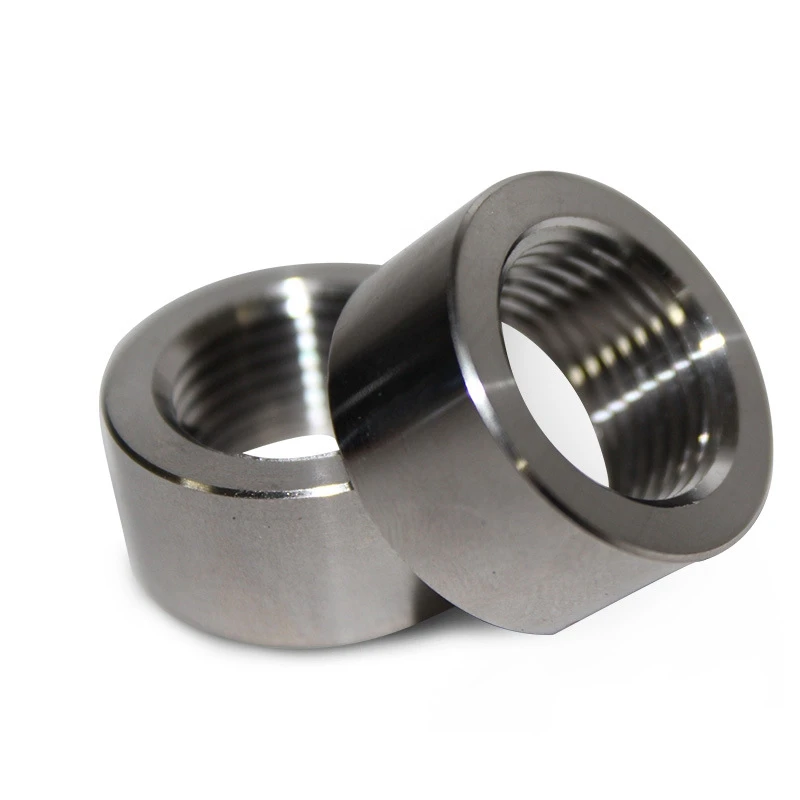 M3 M4 M5 M6 M8 M10 Cylindrical Screw Rod Welded Round Nut Stainless