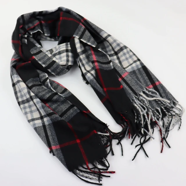 Custom acrylic cashmere pashmina mohair fabric Classics Tassel woven Scarves Shawl Warm Long Winter luxury Scarf for women