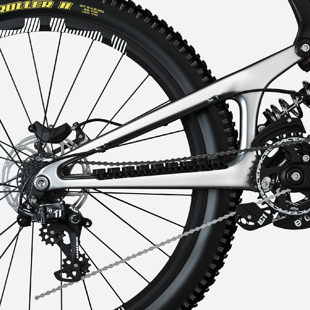Silicone Bicycle Chain Protector Mountain MTB Road Bike Guard Frame Scratch-Resistant Cover Cycling Accessories