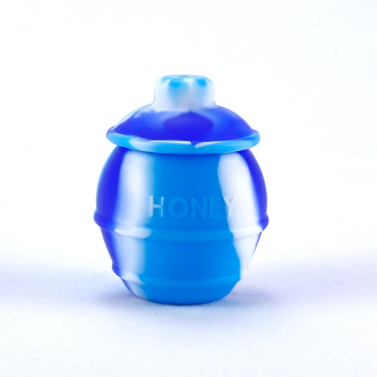 
silicone wax container storage tobacco weed herb bubbler smoking rolling papers blunt smoke concentrate jar 