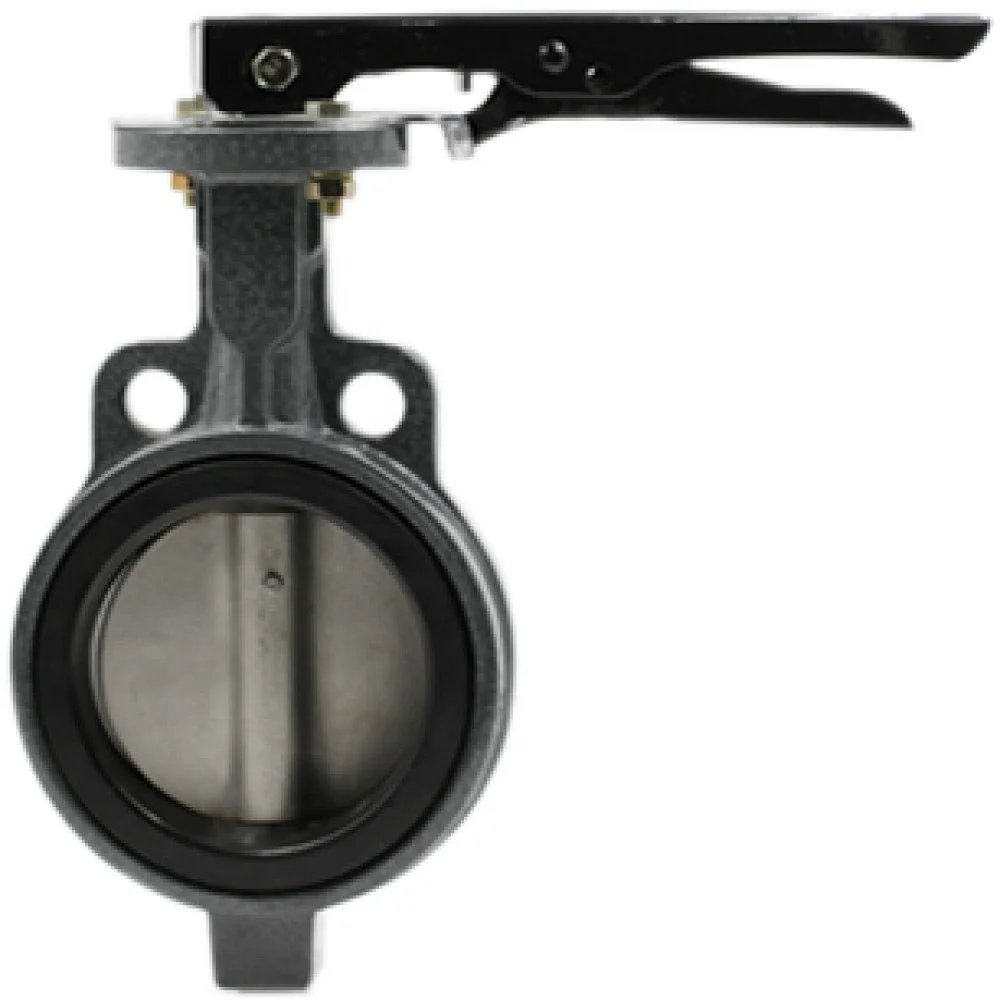 dnv approved double flanged butterfly valve en593 pn10/pn16