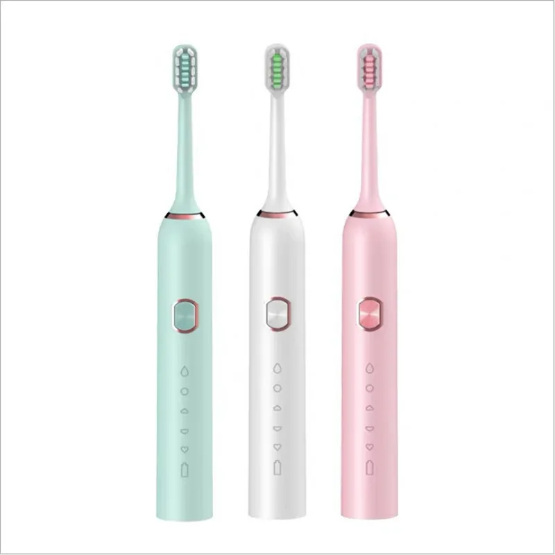 IPX7 USB Rechargeable Electric Toothbrush Cepillo De Dientes Nano Teeth Whitening Tooth Brush Escova De Dente Sonic Toothbrush