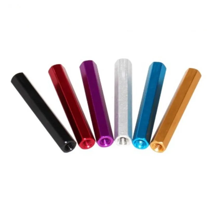 M2 M2.5 M3 Anodized colourful  Aluminum Hex  Standoff Spacer