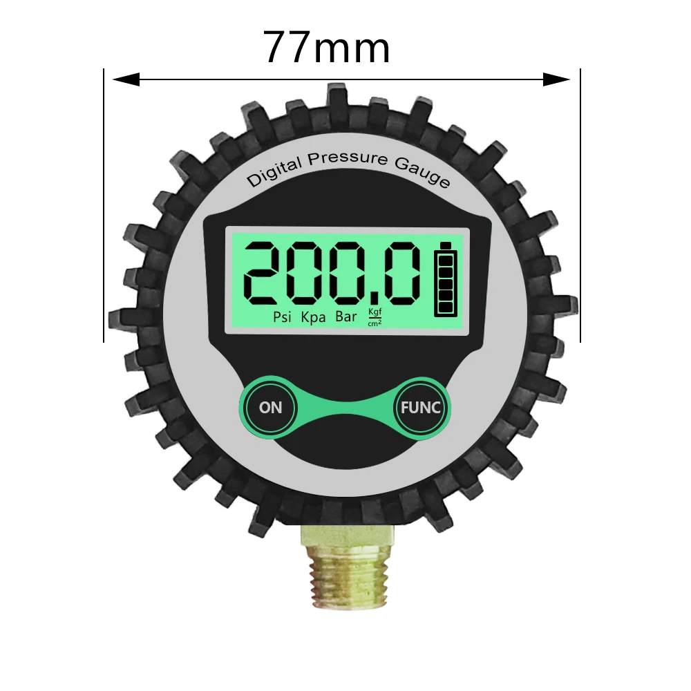 5CELEC tire digital pressure gauge sensor G1/4 thread