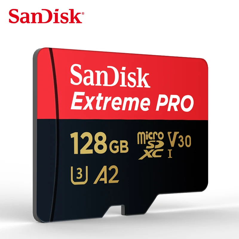  Оптовая продажа двойной флеш-накопитель SanDisk A2 Extreme PRO micro sd Card 64 Гб 128 ГБ 256 512 до 170 МБ/с. скорость чтения U3 флэш-памяти TF/SD