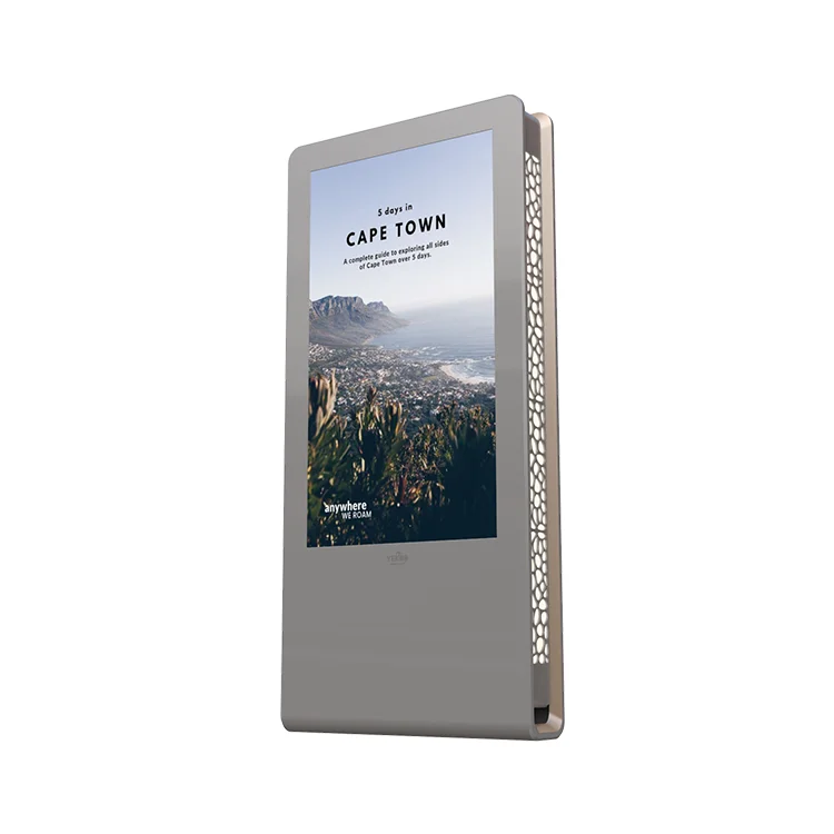 Street Aluminum Profile Scrolling Light Box Full Color P4 LED Screen Outdoor Advertising Mupi