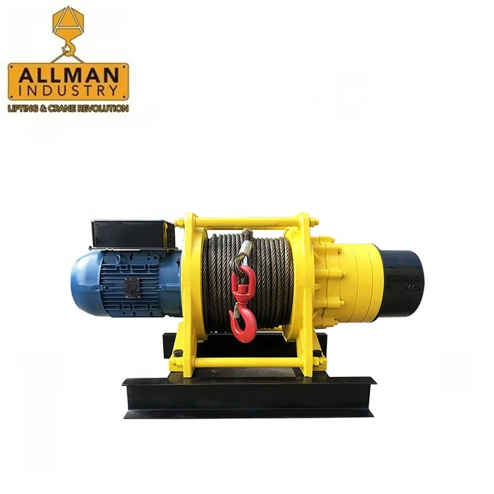 Hot Selling Lifting Machine 220V 380V 440V 1 Year Warranty Electric Winch Hoist 2 Ton For Sale