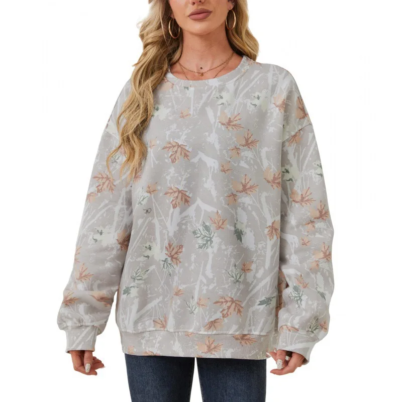 Unisex Abercrombie Camo Crewneck Sweatshirt Vintage Realtree Camo Sweatshirt Pullover Custom Camo Print Crewneck Sweatshirt