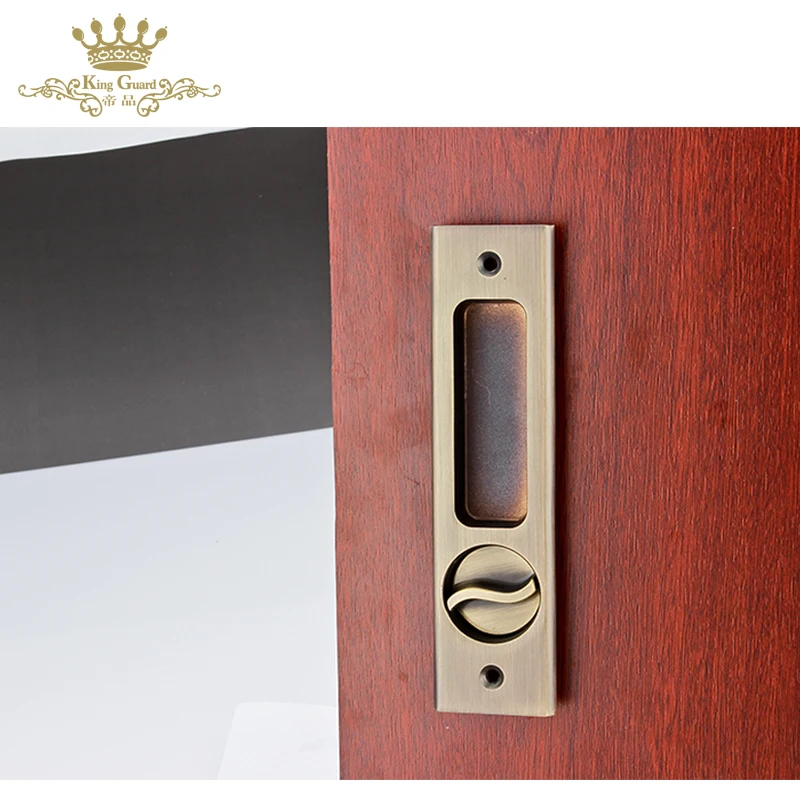 Wholesale good quality modern home household security sliding bedroom wooden door lock