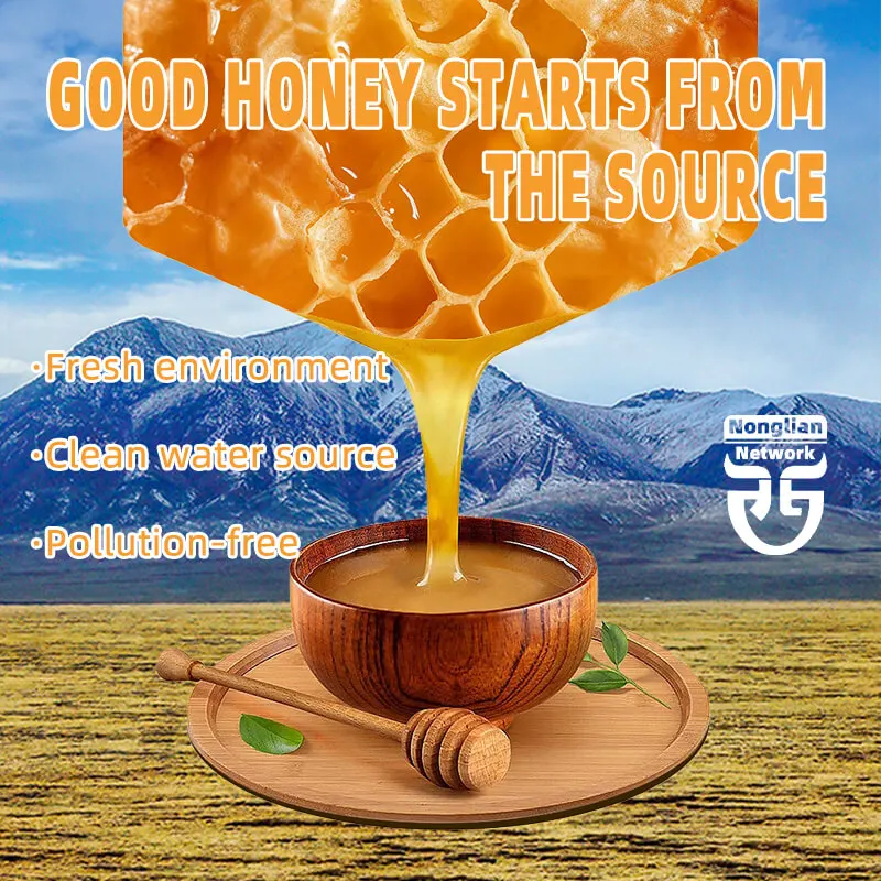 2024 Flower Honey 280 Gr Filtered Flower honey %100 Pure Raw Honey Natural for Packaging