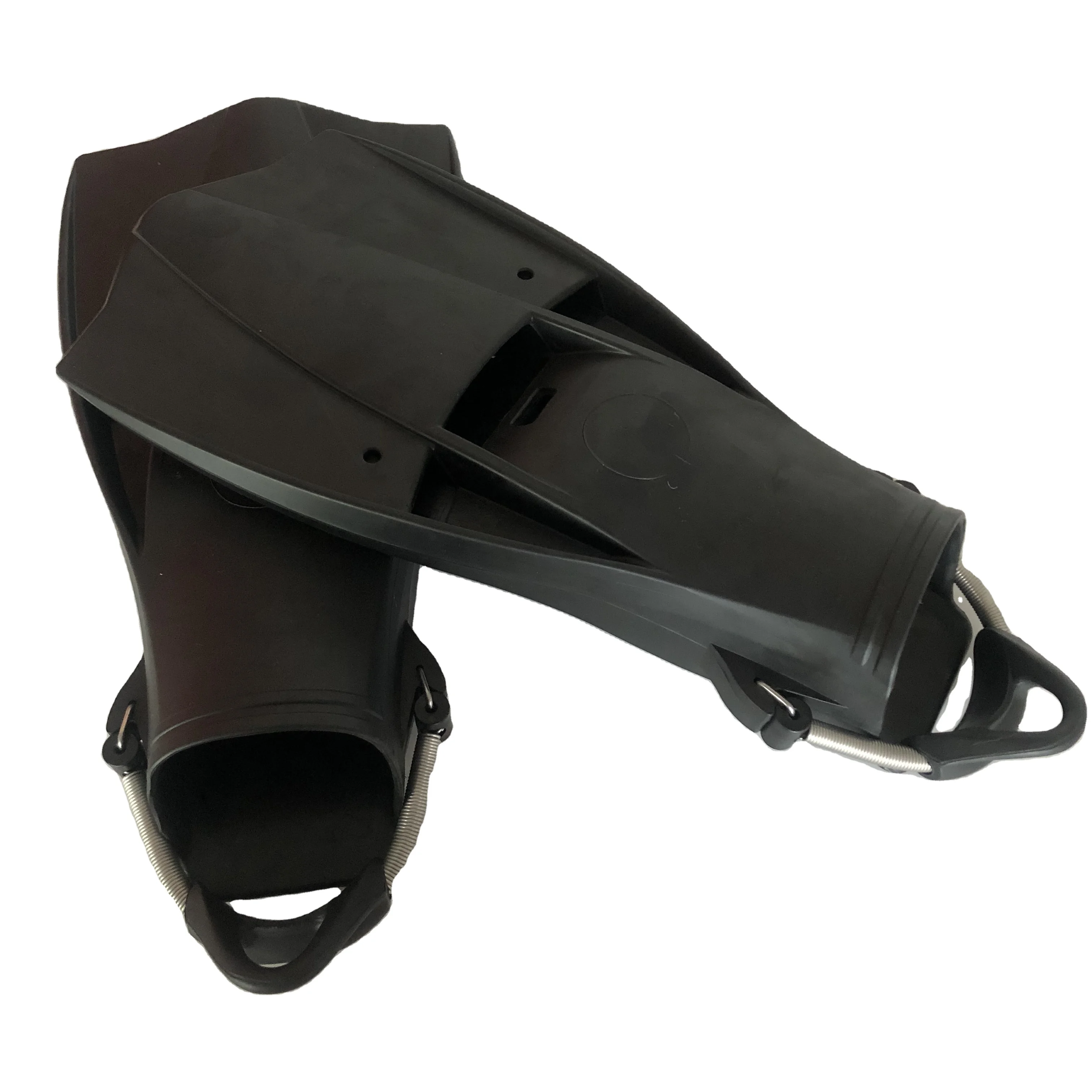 DPR Brand Solid Rubber material Technical Scuba Diving Fins with ABS strap