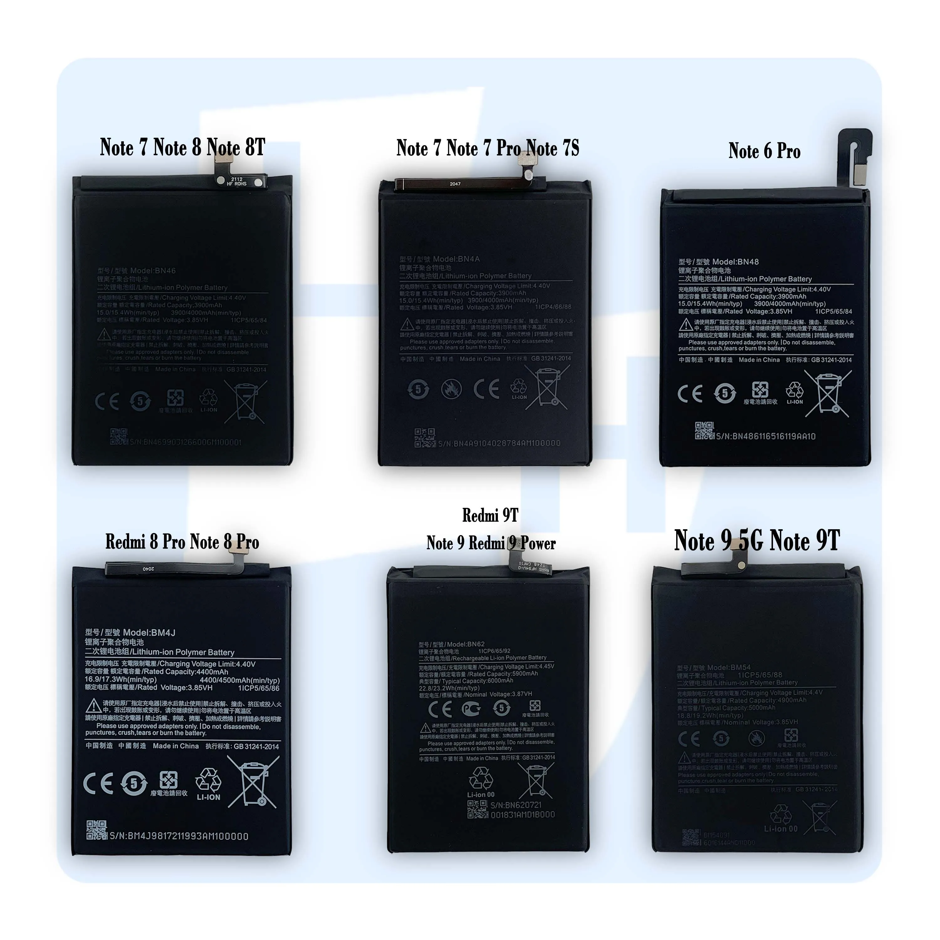  OEM Высококачественный аккумулятор для мобильного телефона M2 F2 F1 F3 C3 X3 xiaomi mi POCO Pro