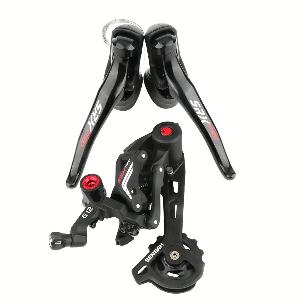 Комплект трансмиссии Suntai SENSAH SRX PRO, 1x12 Скоростей, ручная замена после дискового тормоза, однодисковая передача по бездорожью