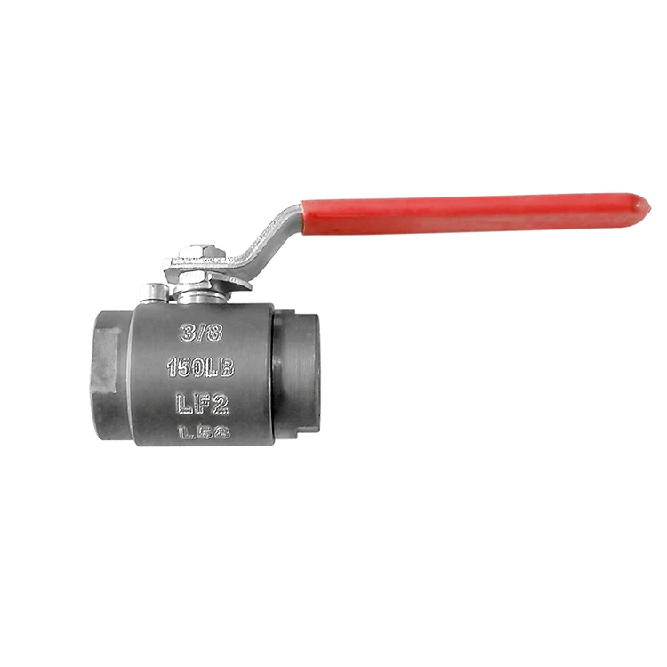 thread soft seal thread water mini ball valve manufatures Low temperature two piece ball valve
