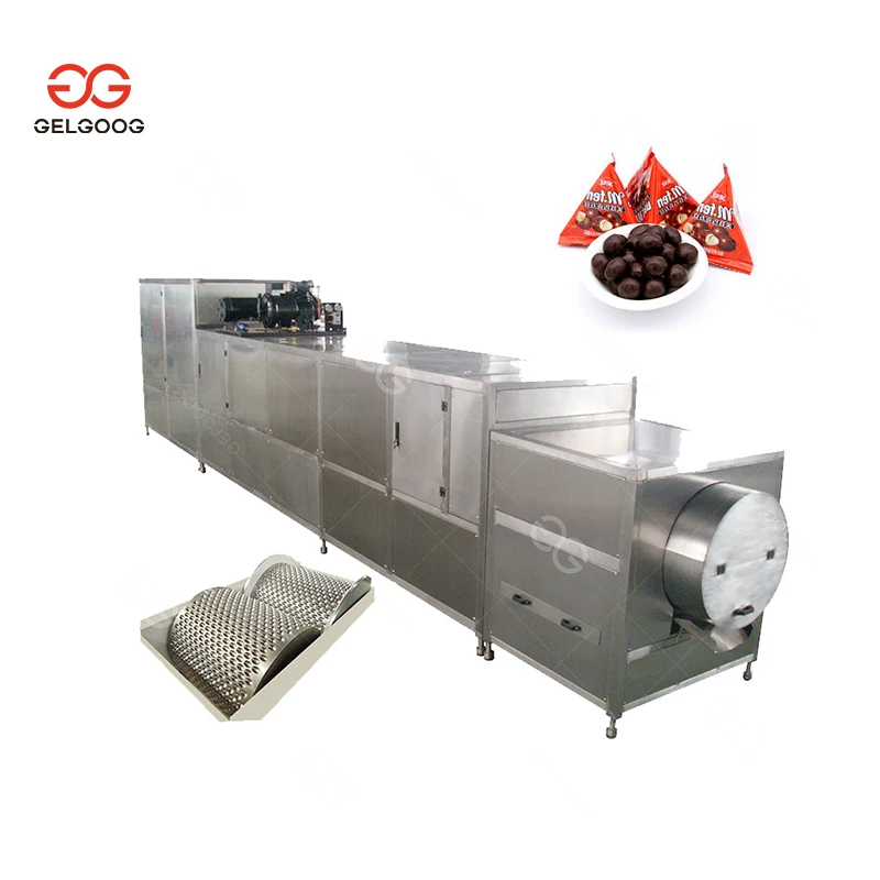 Automatic Bean Candy Forming Make Making Production Line Chocolate bar making Machine