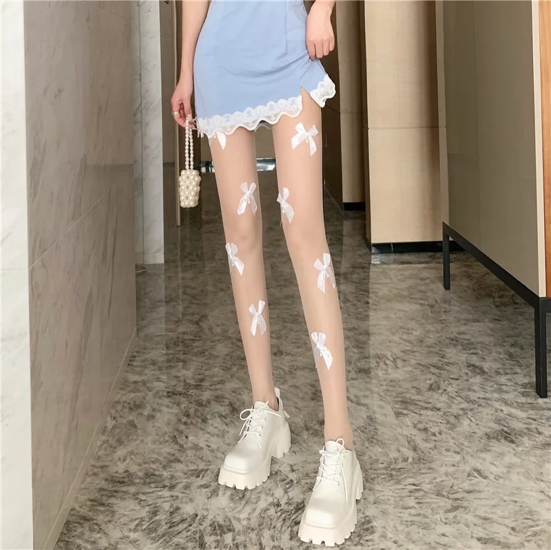 Sustainable Breathable  Over The Knee Sheer Socks Sexy lady pantyhose Women Silk Stockings