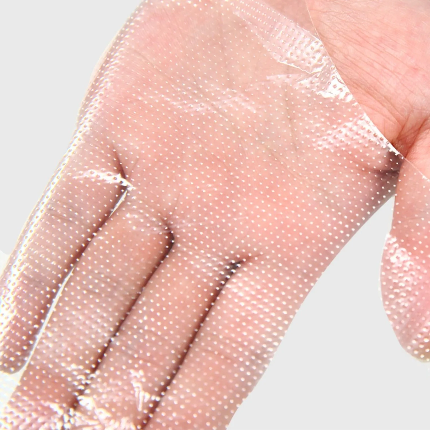 1 Pair in Bag Disposable PE individually packaged sterile gloves