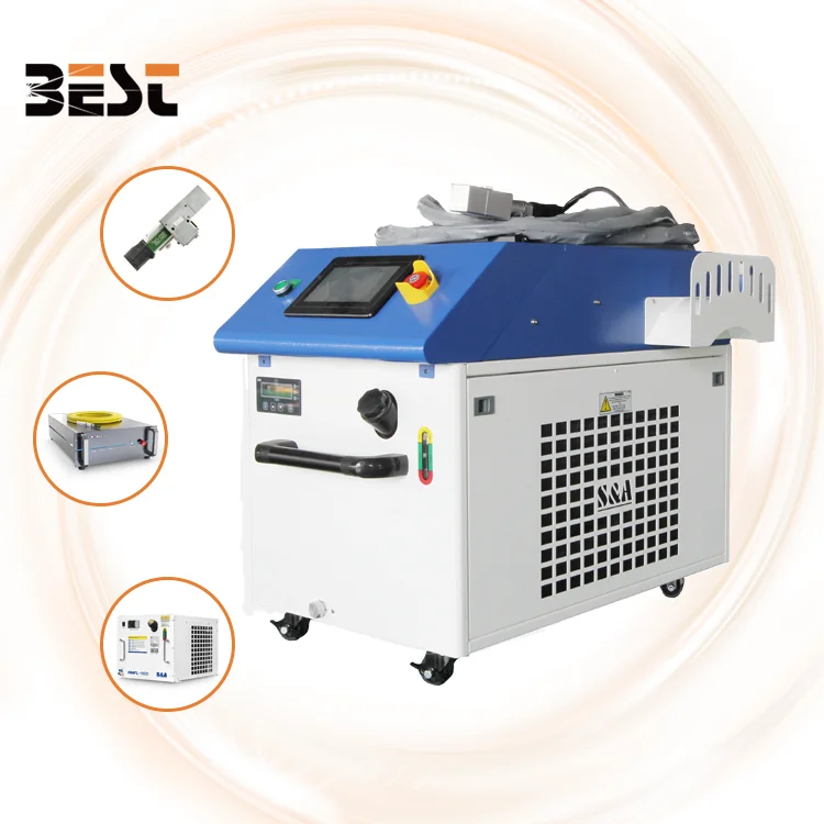 Cheapest 1500w 2000w Fiber Laser cleaner for rust painting removal high speed Hand Held laser cleaning machine