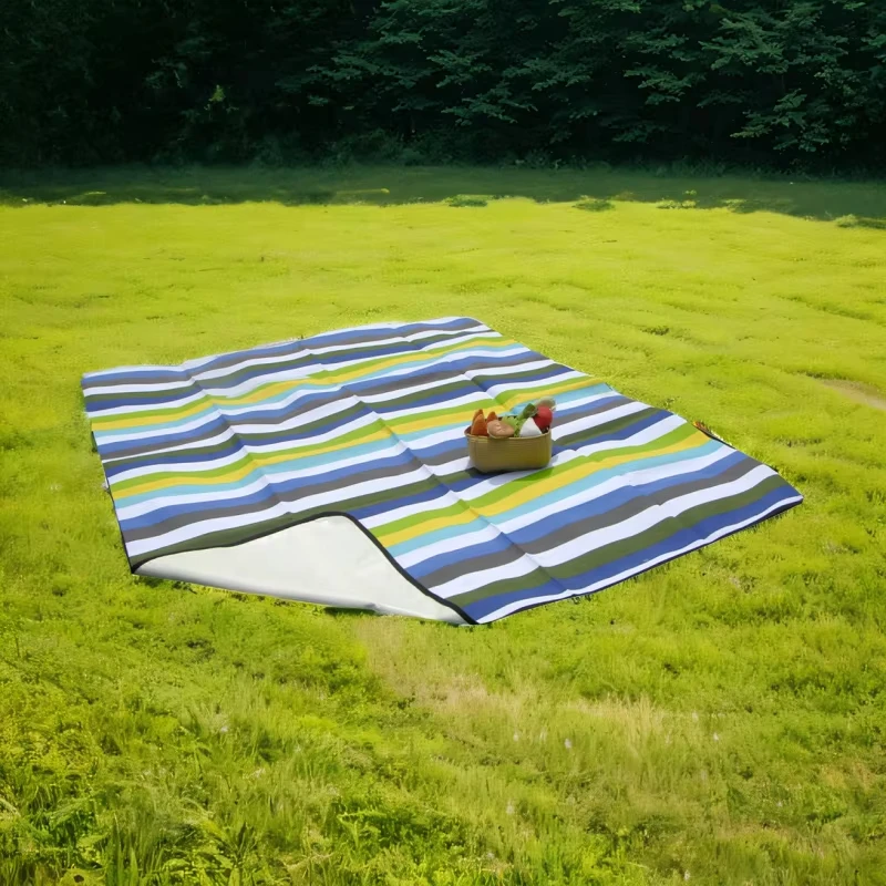 Wholesale Sunset Beach Oxford Portable Foldable Picnic Mat Outdoor Beach Travel