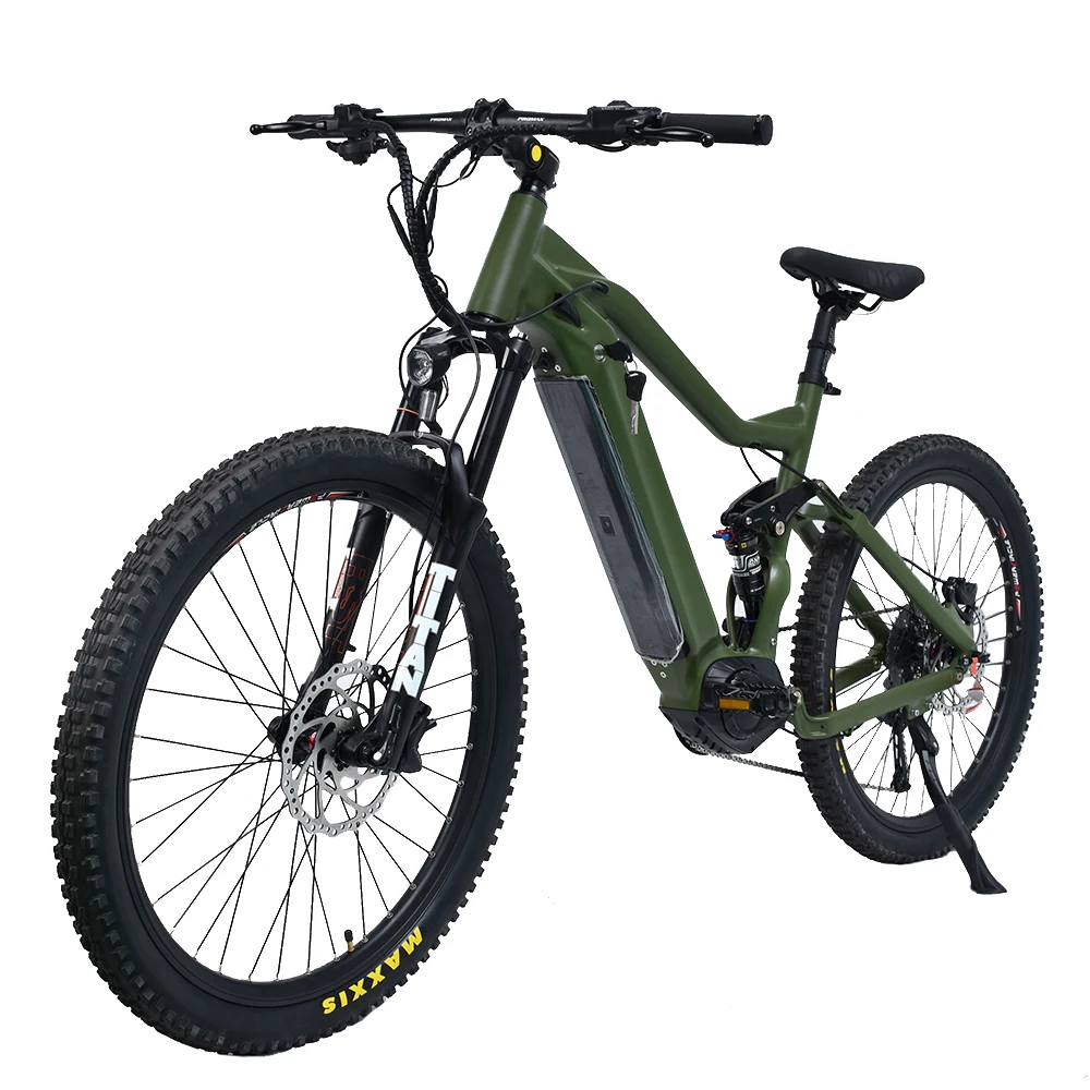 BAFANG Electric bike High Power Full Suspension Mountain Bike