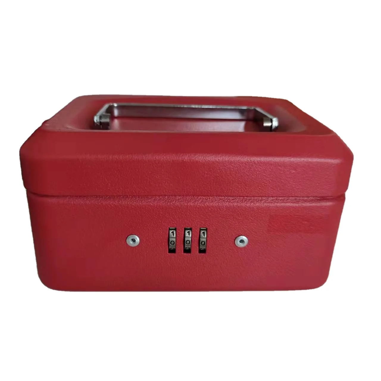 Китайский завод маленький металлический мини-ящик для наличных с лотком монет 6