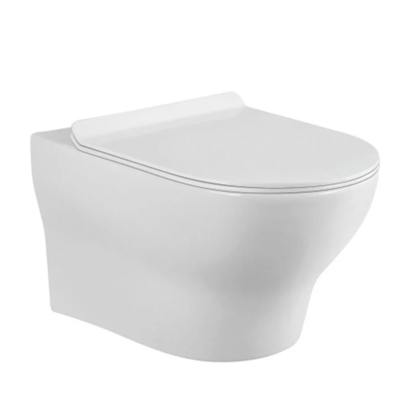 Wholesale cheap sanitary ware tornado flush toilet commode bathroom wall mounted toilet