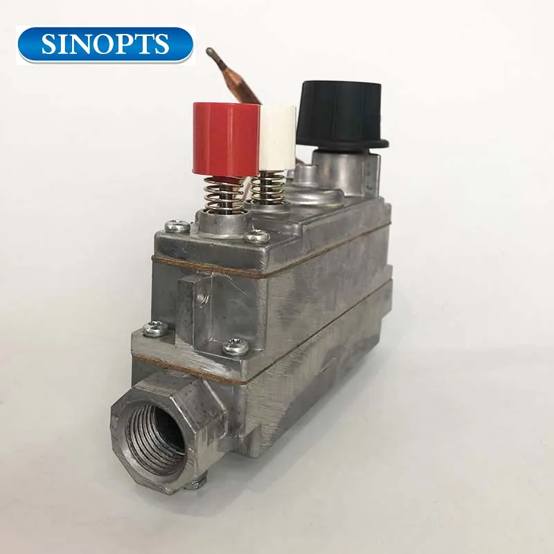 40-90 Degree Multifunctional gas thermostat valve for Domestic Space Heaters Water Heat