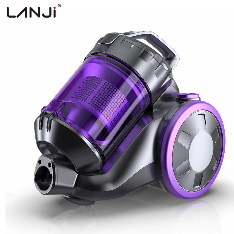  Пылесос LANJI OEM оптовая продажа супер всасывающий проводной циклонный без мешка с канистрой для твердого пола