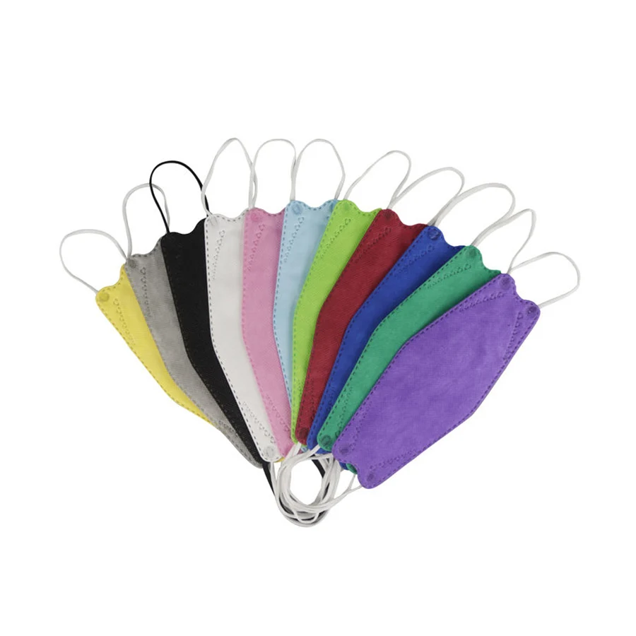 Protective Fashion 3D Disposable Earloop Nose Mouth Cover 3 Filter Layer reusable face mask