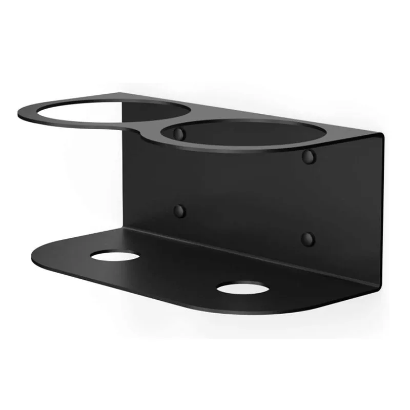 Five Cans Wall Mounted Aerosol Spray Can Holder Rack Organizer For Garage