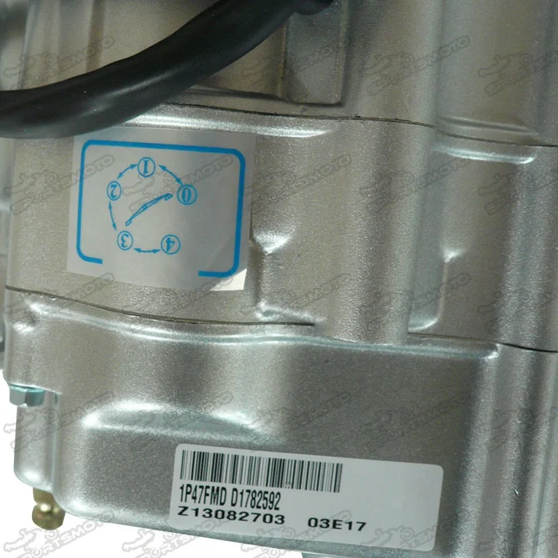Lifan 70cc 4 тактный двигатель электрический старт и начните ручная