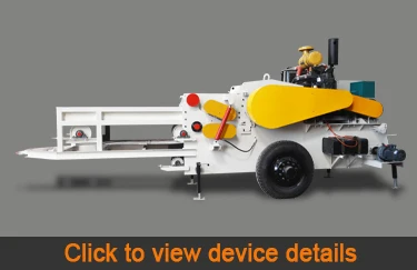 Mobile Diesel Engine Wood Chipper Crusher Comprehensive Wood Crusher Cutter Shredder