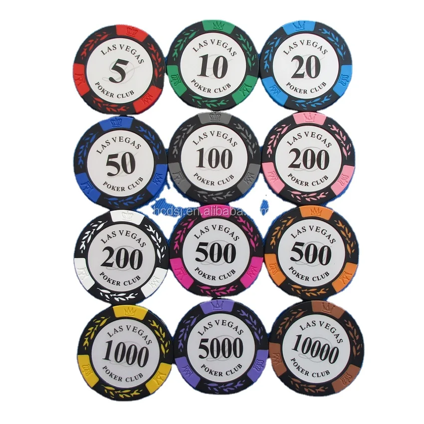 Casino Poker Chip Wholesale Popular Cheap Custom Denomination Oversized Juego Golf Mini Metal Game Gifts Logo Item Room Color