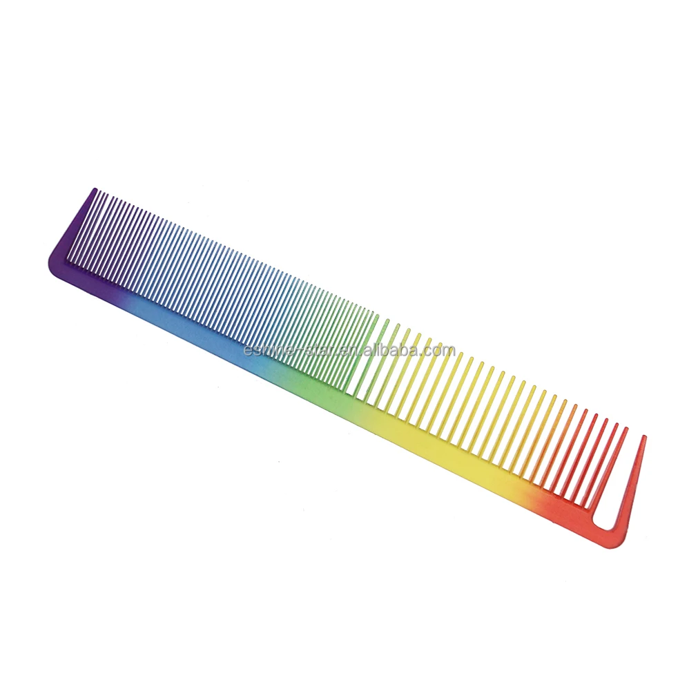 2021 New Products Rainbow Comb Made In Japan Hot Comb Custom Logo