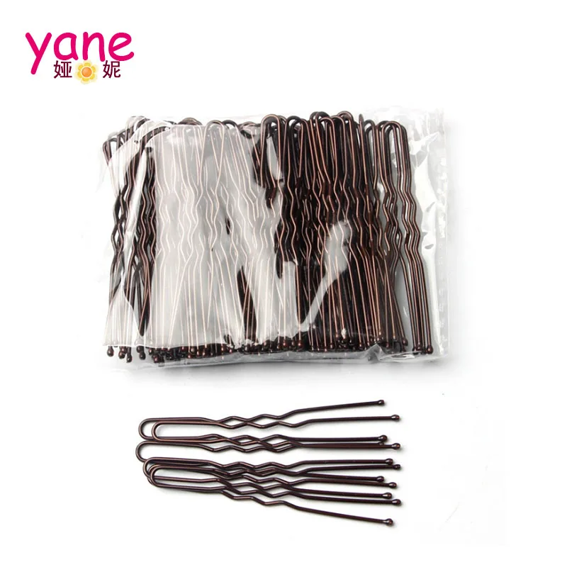 Wholesales hair accessories  about Big size  metal colorful women fancy u hairpins hair bobby pins for hair sculpt