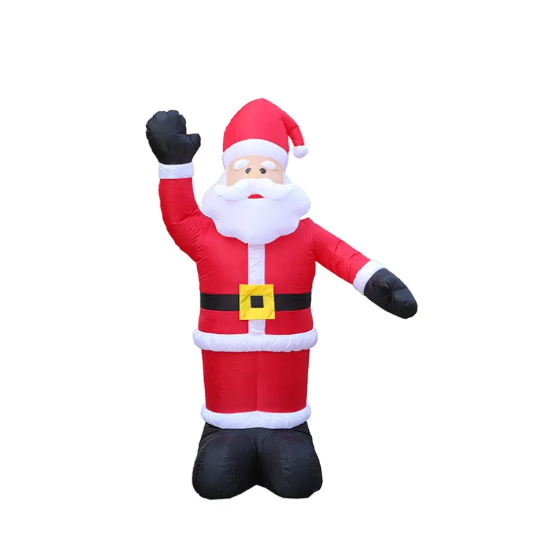 Factory cartoon giant christmas santa inflatable christmas decoration toys props snowman party decorations balloons