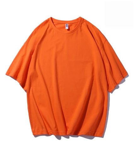 High Quality Heavy Weight Plain Oversized T-shirt Printing Embroidery Custom Blank 100% Cotton Men T Shirt t shirts pour hommes