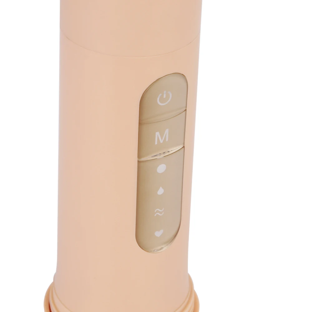 Portable water jet spray for deep teeth cleaning, cordless type C charging 200ml mini oral irrigator water flosser with 4 modes