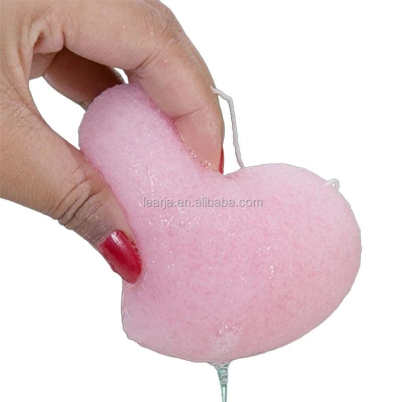 2014 newest square konjac cleaning sponge pads