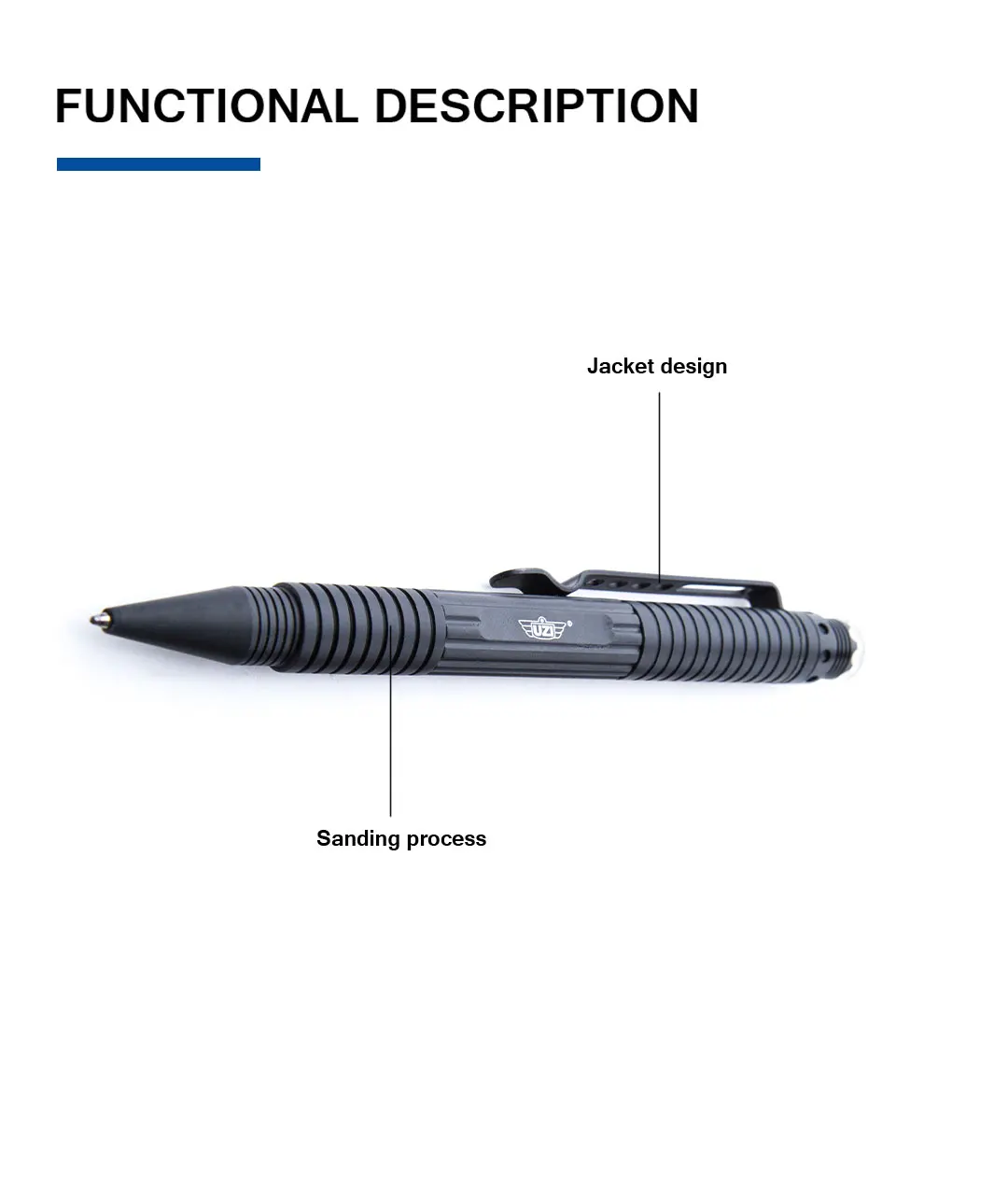Wholesale women personal self defense tactical pen outdoor camping survival tactical pen safety tools
