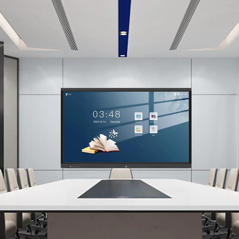 OEM/ODM Android/Windows OPS Option Business and Education Use Interactive Whiteboard of 75 inch infrared touch
